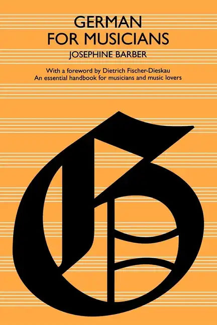 German for Musicians - Paperback