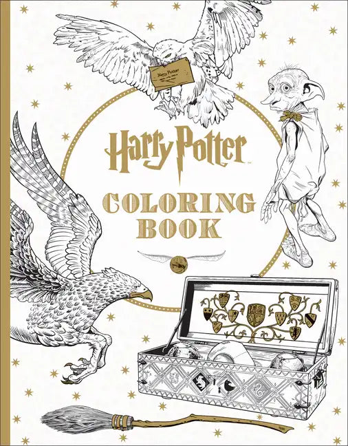 Harry Potter Coloring Book - Paperback