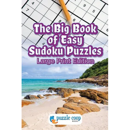 The Big Book of Easy Sudoku Puzzles: Large Print Edition - Paperback