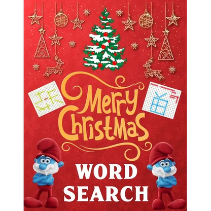 Merry christmas word search.: Easy Large Print word search Puzzle Book for Adults, Kids & Everyone for the 25 Days of Christmas. - Paperback