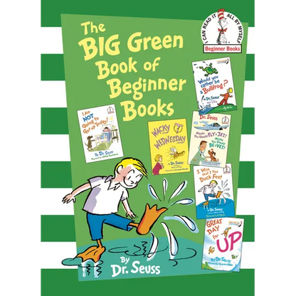 The Big Green Book of Beginner Books: I Am Not Going to Get Up Today!; Wacky Wednesday; Would You Rather Be a Bullfrog?; Maybe You Should Fly a Jet! M - Hardcover
