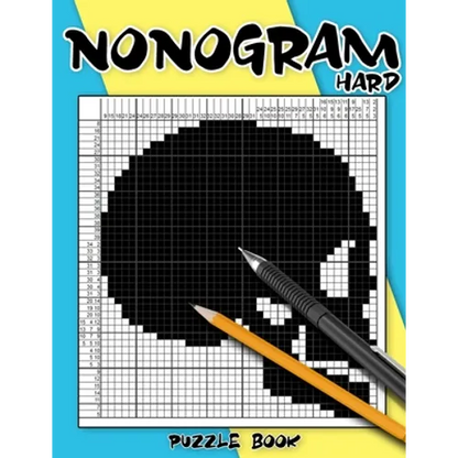 Nonogram Puzzle Book Hard: Hanjie Puzzle Books for Adults, Picross Book, Japanese Crossword, Gift for Brain Teaser Lovers - Paperback