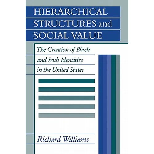Hierarchical Structures and Social Value: The Creation of Black and Irish Identities in the United States - Paperback