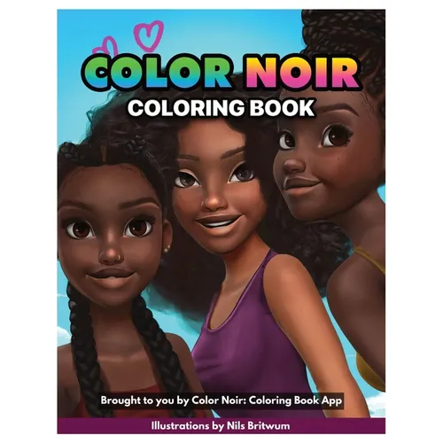 Color Noir: A Coloring Book Celebrating Black Culture - Paperback