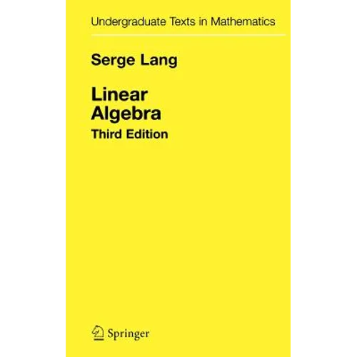 Linear Algebra - Hardcover