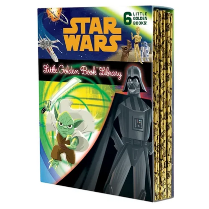 The Star Wars Little Golden Book Library (Star Wars): The Phantom Menace; Attack of the Clones; Revenge of the Sith; A New Hope; The Empire Strikes Ba - Boxed Set