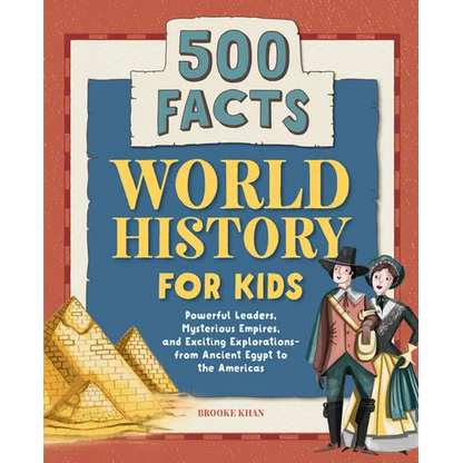 World History for Kids: 500 Facts - Paperback