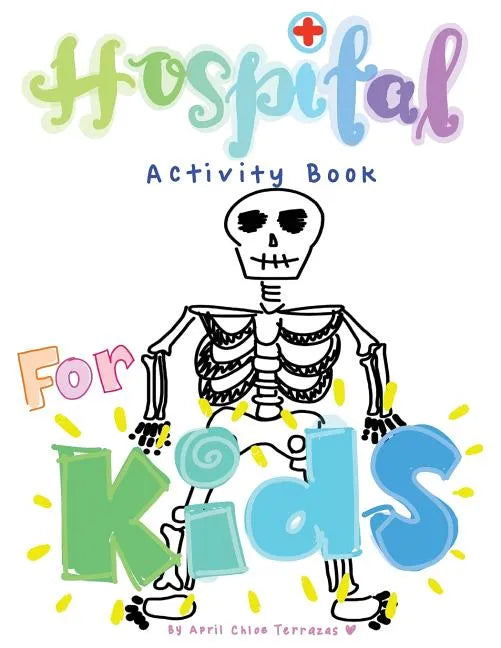 Hospital Activity Book For Kids - Paperback