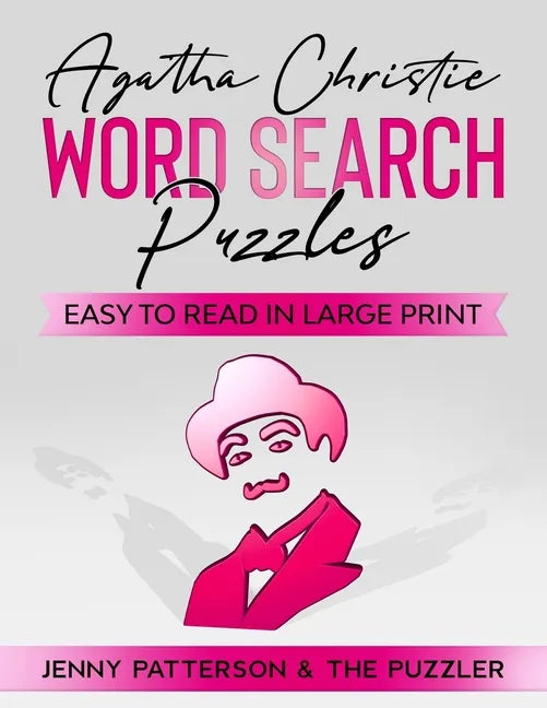 Agatha Christie Word Search Puzzles: Easy to Read in Large Print - Paperback