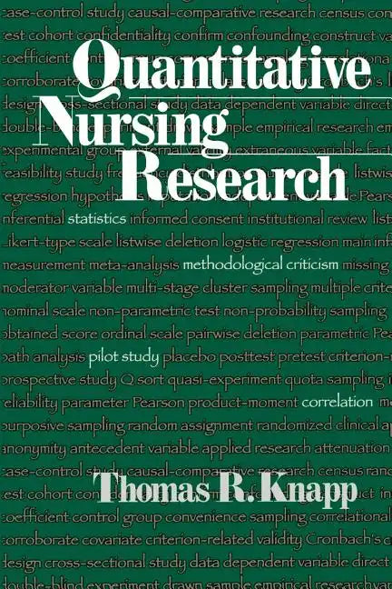 Quantitative Nursing Research - Paperback