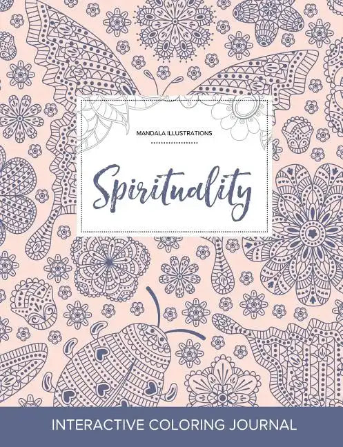 Adult Coloring Journal: Spirituality (Mandala Illustrations, Ladybug) - Paperback