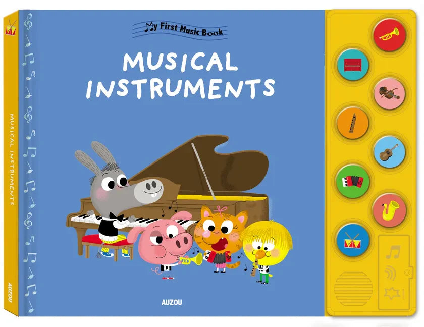 My First Music Book: Musical Instruments - Board Book