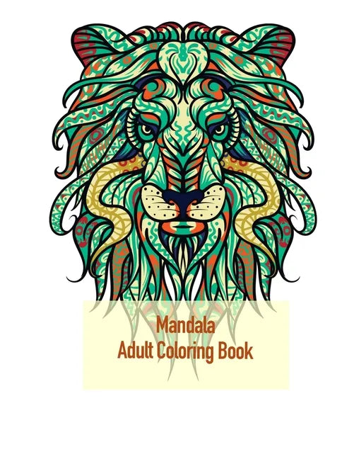 Mandala Adult Coloring Book: Coloring for adults with rhinos, kangaroos, cows and many others - Paperback