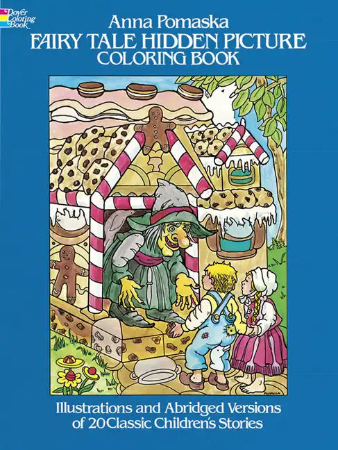 Fairy Tale Hidden Picture Coloring Book - Paperback