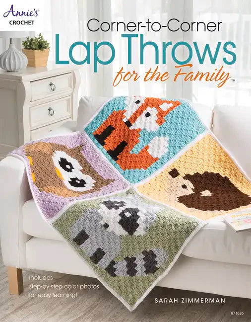 Corner-To-Corner Lap Throws for the Family - Paperback