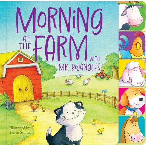 Morning at the Farm with Mr. Bojangles - Board Book