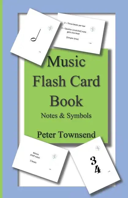 Music Flash Card Book: Notes & Symbols - Paperback