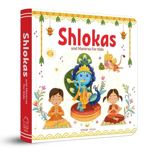 Shlokas and Mantras for Kids: Illustrated Padded Board Book - Board Book