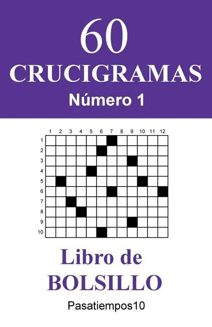 60 Crucigramas Libro de Bolsillo - N. 1 - Paperback