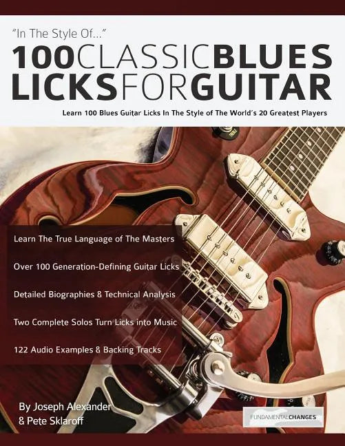 100 Classic Blues Licks for Guitar - Paperback