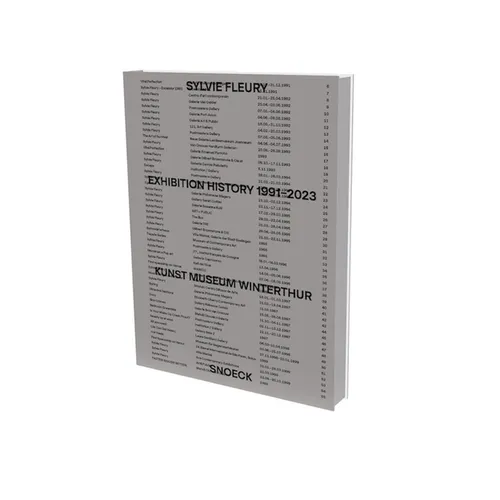 Sylvie Fleury: Exhibition History 1991-2023: Cat. Kunst Museum Winterthur - Hardcover