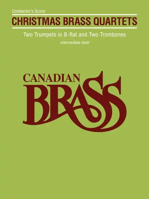 Canadian Brass Christmas Quartets - Score - Paperback