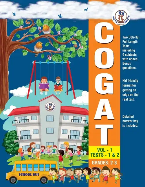 COGAT - VOL 1 -TESTS - 1 and 2 - Paperback