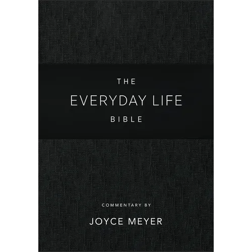 Everyday Life Bible: Black Leatherluxe(r): The Power of God's Word for Everyday Living - Leather