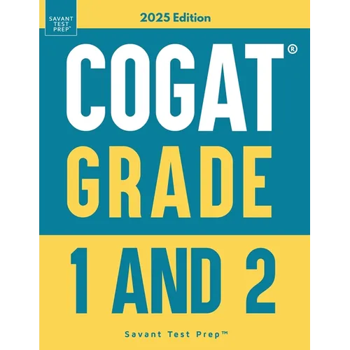 COGAT Grade 1 and 2: Test Prep with Two Practice Tests - Paperback