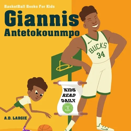 Giannis Antetokounmpo: I Can Read Books Level 4 - Paperback
