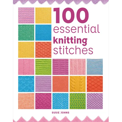 100 Essential Knitting Stitches - Paperback