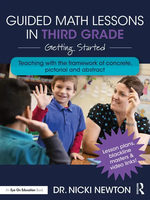 Guided Math Lessons in Third Grade: Getting Started - Paperback