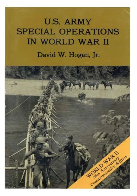 U.S. Army Special Operations in World War II - Paperback