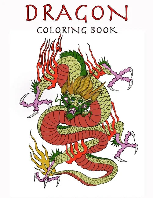 Dragon: Coloring book - Paperback