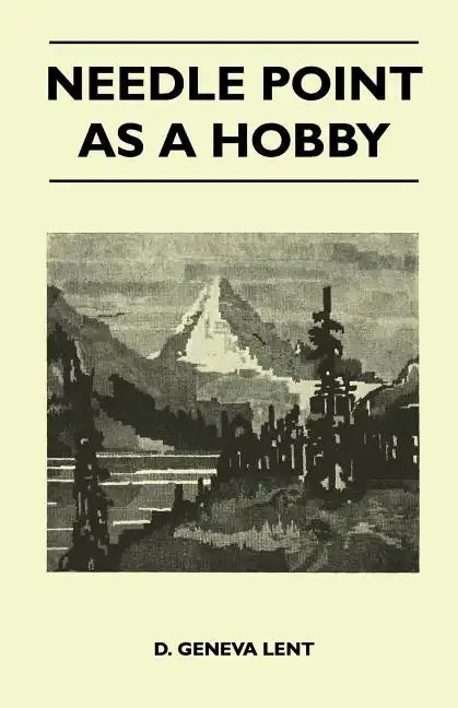 Needle Point as a Hobby - Paperback