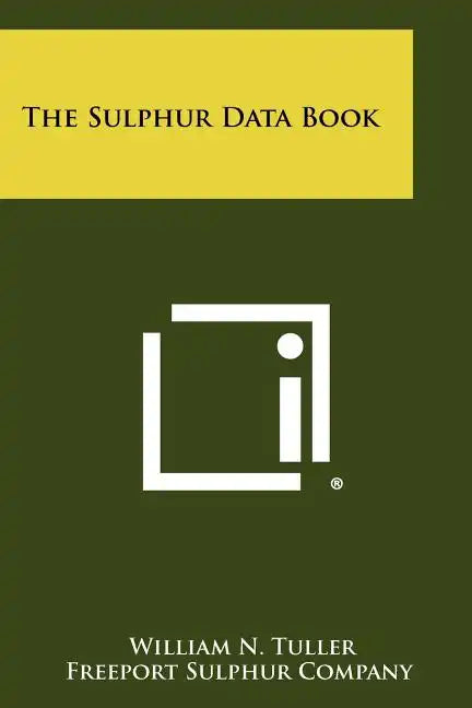 The Sulphur Data Book - Paperback