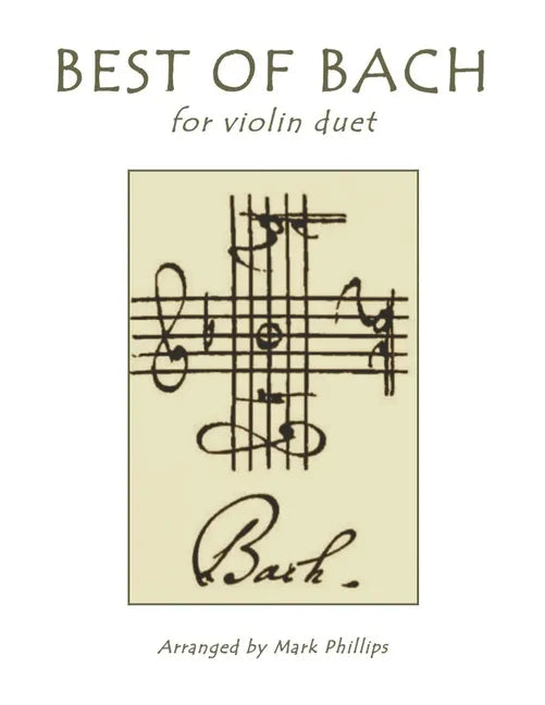 Best of Bach for Violin Duet - Paperback