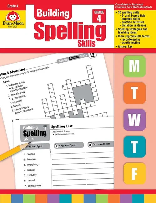 Building Spelling Skills, Grade 4 Teacher Edition - Paperback