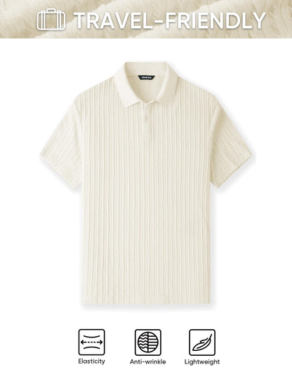 JMIERR Polo Shirts for Men Loose Classic Short Sleeve Stretchy (SM- 3XL)
