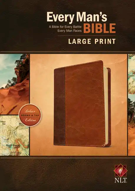 Every Man's Bible-NLT-Large Print - Imitation Leather