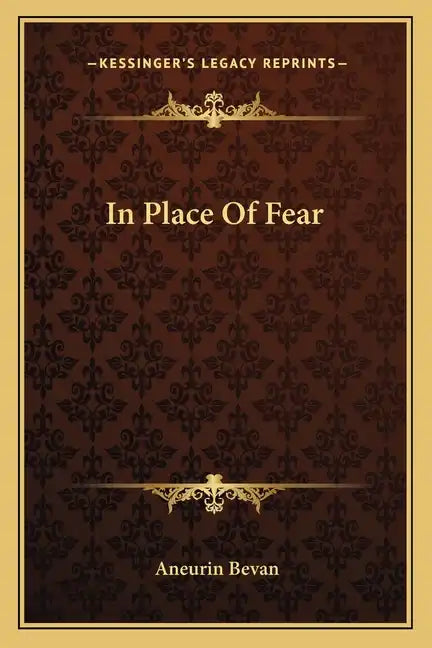 In Place Of Fear - Paperback