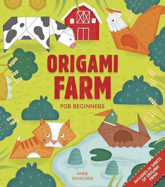 Origami Farm for Beginners: Includes 24 Sheets of Origami Paper - Paperback