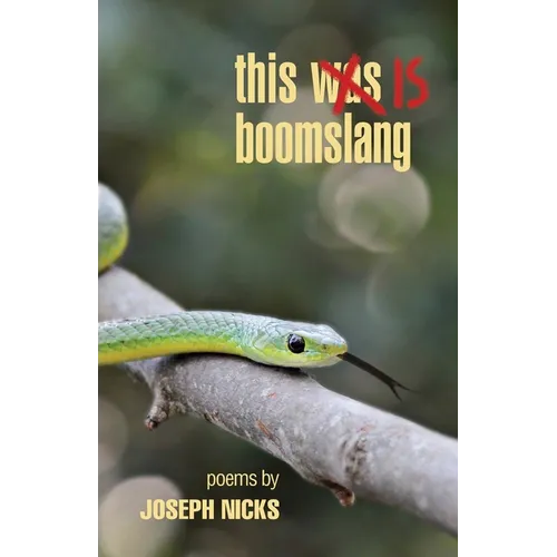 this is boomslang - Paperback
