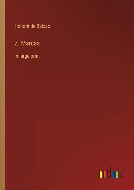 Z. Marcas: in large print - Paperback