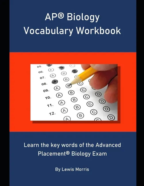 AP Biology Vocabulary Workbook: Learn the key words of the Advanced Placement Biology Exam - Paperback