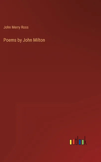 Poems by John Milton - Hardcover