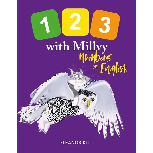 123 with Millvy - Numbers in English - Paperback