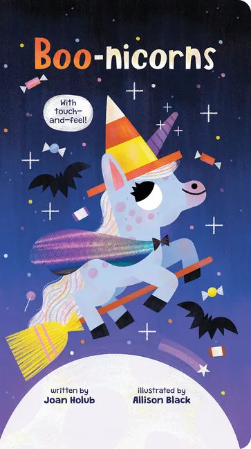 Boo-Nicorns (a Touch-And-Feel Book) - Paperback