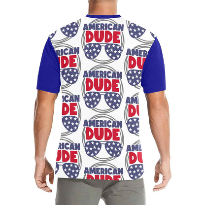 American Dude Short Sleeve Crew Neck T-Shirt | Ship from USA+