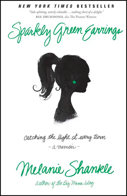 Sparkly Green Earrings - Paperback